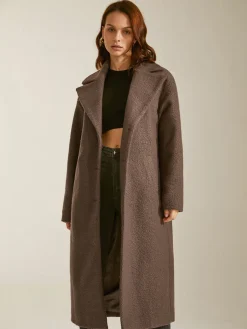 COMMENSE Oversized Essential Long Coat* Outerwear|Coats