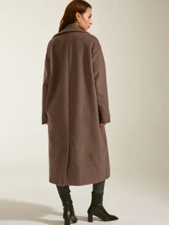 COMMENSE Oversized Essential Long Coat* Outerwear|Coats