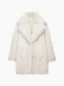 COMMENSE Oversized Fuzzy Women Faux Fur Coat* Outerwear|Coats