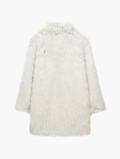 COMMENSE Oversized Fuzzy Women Faux Fur Coat* Outerwear|Coats
