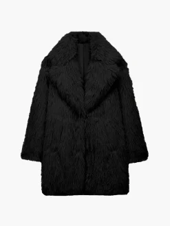 COMMENSE Oversized Fuzzy Women Faux Fur Coat* Outerwear|Coats