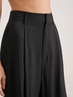 COMMENSE Oversized High Waisted Pleat Front Trousers* Wide Leg|Pants