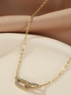 COMMENSE Paper Clip Necklace* Necklaces|Accessories