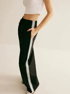 COMMENSE Patchwork High Waist Drawstring Pants* Pants|Bottoms