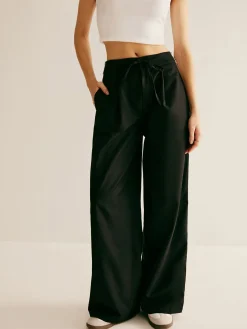 COMMENSE Patchwork High Waist Drawstring Pants* Pants|Bottoms