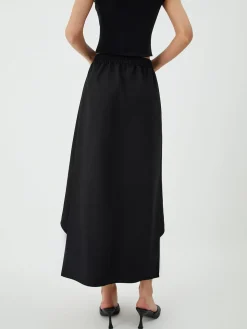 COMMENSE Patchwork Split Maxi Skirt* Skirts|Bottoms