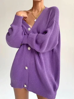 COMMENSE Pearl Of Joy Oversized Cardigan* Cardigans|Sweaters & Cardigans