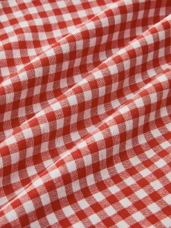 COMMENSE Plaid Button Shorts* Shorts|Bottoms
