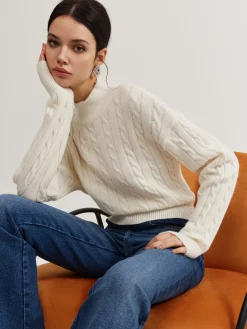 COMMENSE Plain Backless Bow Knit Top* Sweater Tops|Sweaters & Cardigans