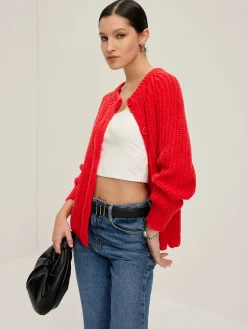 COMMENSE Plain Button Down Cardigan* Cardigans|Sweaters & Cardigans
