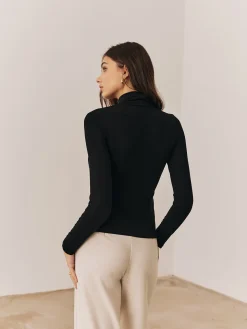 COMMENSE Plain Criss Cross Pleated T-Shirt* T-shirts|Tops