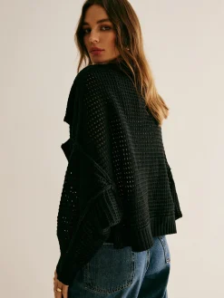 COMMENSE Plain Hollow Versatile Cardigan* Cardigans|Sweaters & Cardigans