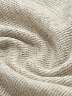 COMMENSE Plain Pleated Draped Knit Top* Sweater Tops|Sweaters & Cardigans