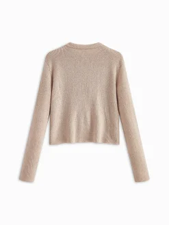 COMMENSE Plain Ribbed Bow Knotted Cardigan* Cardigans|Sweaters & Cardigans