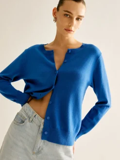 COMMENSE Plain Soft Button Cardigan* Cardigans|Sweaters & Cardigans