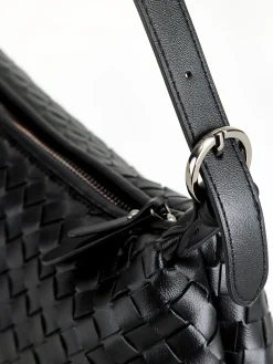 COMMENSE Plain Woven Buckle Shoulder Bag* Bags|Accessories