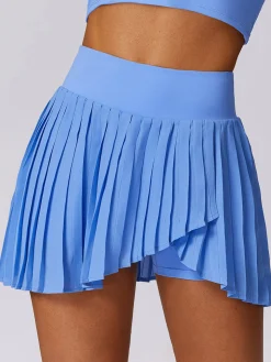 COMMENSE Pleated Pockets Active Skirt* Skirts|Activewear