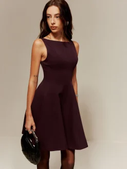 COMMENSE Pleated Pockets Tank Short Dress* Cocktail & Party Dresses|Short Dresses