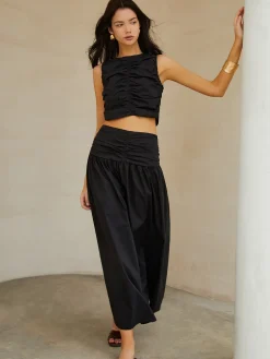 COMMENSE Pleated Skirt Set* Skirt Sets|Long Sleeve Sets