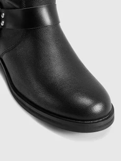 COMMENSE Retro Buckle Knight Boots* Shoes|Accessories