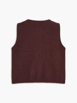 COMMENSE Retro Metal-Button Sweater Vest* Sweater Vests|Sweaters & Cardigans
