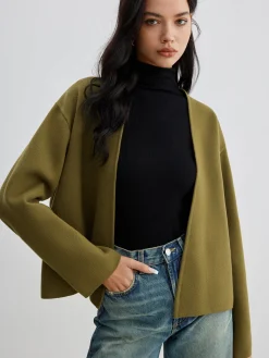 COMMENSE Retro Shift Cardigan Without Belt* Cardigans|Sweaters & Cardigans