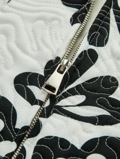 COMMENSE Retro Zipper Quilted Winter Coat* Outerwear|Coats