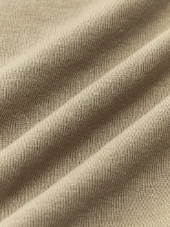 COMMENSE Ribbed Knit Long Sleeve Asymmetric Shirt* T-shirts|Knitwear