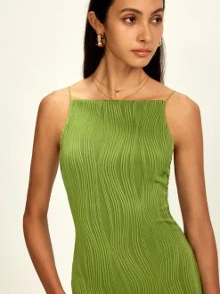 COMMENSE Ribbed Split Bodycon Cami Dress* Casual Dresses|Summer Dresses