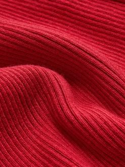 COMMENSE Ribbed Tie Neck Sweater Vest* Sweater Vests|Sweaters & Cardigans
