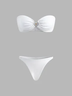 COMMENSE Ring Cutout Bikini Set* Swimwear|Tops