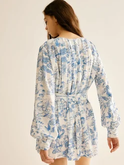 COMMENSE Romance Pleated Belted Dress* Casual Dresses|Vacation Dresses