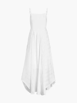 COMMENSE Romantic Cotton Long Cami Dress* White Dresses|Casual Dresses