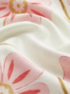 COMMENSE Romantic Print Sleeveless Short Dress* White Dresses|Casual Dresses