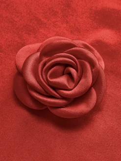 COMMENSE Rosette V-Neck Backless Cami Dress* Cocktail & Party Dresses|Summer Dresses
