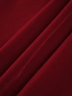 COMMENSE Satin Velvet Strapless Short Dress* Black Dresses|Cocktail & Party Dresses