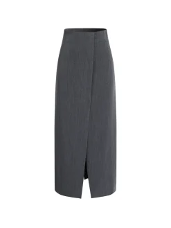 COMMENSE She's Effortless Slit Maxi Skirt* Skirts|Bottoms