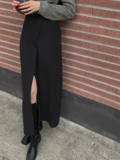 COMMENSE She's Effortless Slit Maxi Skirt* Skirts|Bottoms