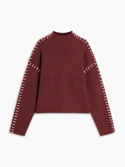 COMMENSE Shift The Focus Oversized Mock Neck Sweater* Sweater Tops|Sweaters & Cardigans
