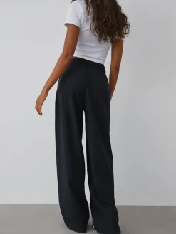 COMMENSE Shock Value Pinstripe Wide Leg Dress Pants* Wide Leg|Pants