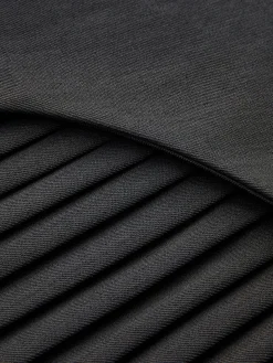 COMMENSE Side Pleated Buckle Belted Skirt* Skirts|Bottoms
