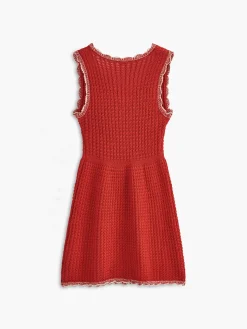 COMMENSE Sleeveless Knitted Short Dress* Casual Dresses|Work Dresses