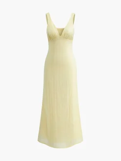 COMMENSE Slim Sleeveless Floral Dress* Casual Dresses|Floral Dresses