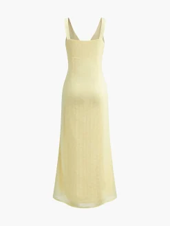 COMMENSE Slim Sleeveless Floral Dress* Casual Dresses|Floral Dresses