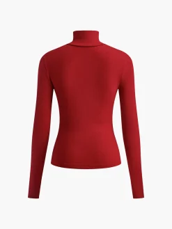 COMMENSE Slinky Button-up Long Sleeve Shirt* T-shirts|Tops