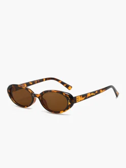 COMMENSE Small Oval Leopard Frame Sunglasses* Sunglasses|Accessories