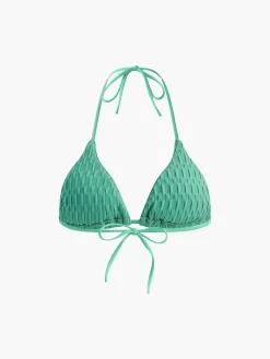 COMMENSE Solid Halter Knotted Bikini Set* Swimwear|Tops