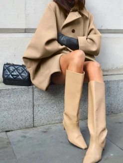 COMMENSE Solid Oversized Pocket Button Coat* Outerwear|Coats