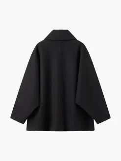 COMMENSE Solid Oversized Pocket Button Coat* Outerwear|Coats