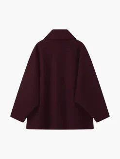 COMMENSE Solid Oversized Pocket Button Coat* Outerwear|Coats